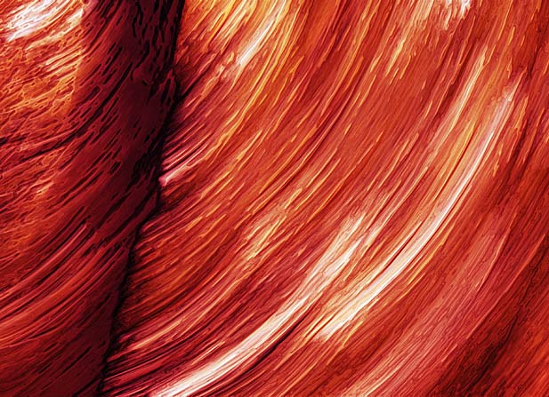 red swirl - another vision - © - poster